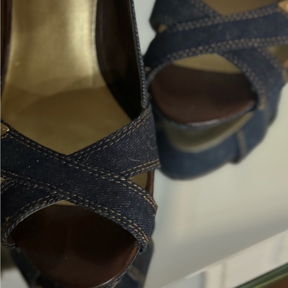 Denim Wedge 8.5 - Picture 3 of 4